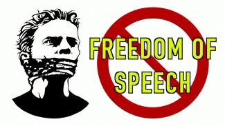 free speach ban